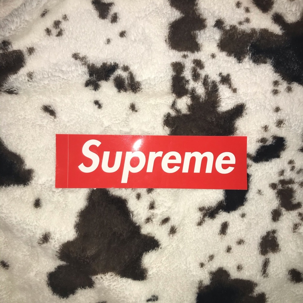 Supreme Box logo Sticker